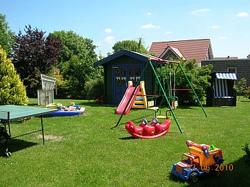 Ferienhaus in Krummhörn-Hamswehrum - Garten