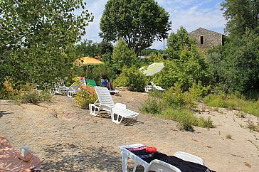 Ferienwohnung in Cornillon - Moulin de Cazernau und die Cèze