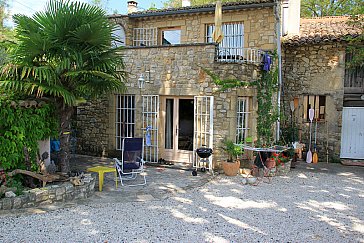 Ferienwohnung in Cornillon - Moulin de Cazernau und die Cèze