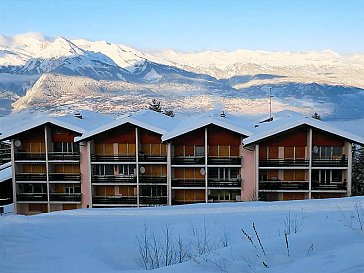 Ferienwohnung in Haute-Nendaz - Hausansicht Winter