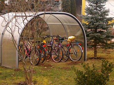 Ferienhaus in Bad Bük - Fahrradunterstand