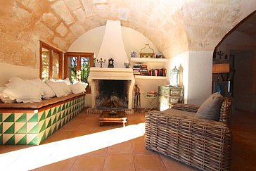 Ferienhaus in Artà - Romantisches Kaminzimmer