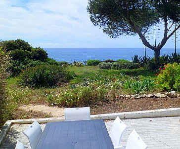 Ferienwohnung in Carvoeiro - Terrasse mit Meerblick