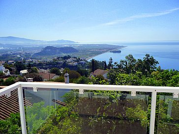 Ferienhaus in Salobreña - Blick zu den nahen Stränden