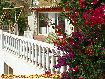 Ferienhaus in Almuñécar - Schaukel und Gartenpavillon