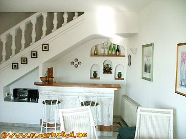 Ferienhaus in Almuñécar - Die Bar im Wohnzimmer