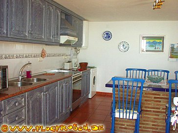 Ferienhaus in Almuñécar - Offene Küche mit viel Platz