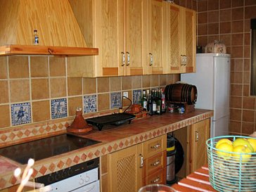 Ferienhaus in Almuñécar - Die Küche ist gut ausgestattet