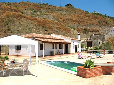Ferienhaus in Almuñécar - Das Haus liegt ruhig und ländlich