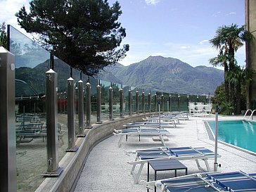 Ferienwohnung in Tenero - Schwimmbad