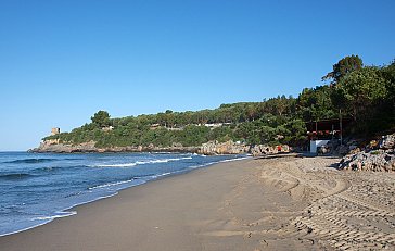 Ferienwohnung in Marina di Camerota - Die bezaubernde Calanca Bucht mit Sarazener Turm