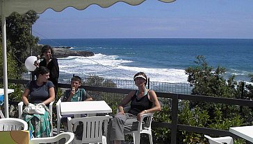 Ferienwohnung in Marina di Camerota - Das Terrassencafé: capuccino, Eis o Wein geniessen