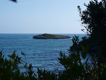 Ferienwohnung in Marina di Camerota - Schöne Aussicht vom Bungalow auf die Isola