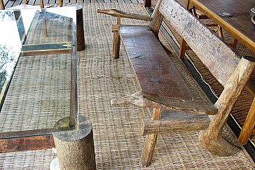 Ferienhaus in San José-Porroig - Terrasse