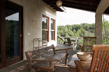 Ferienhaus in San José-Porroig - Terrasse El Nido