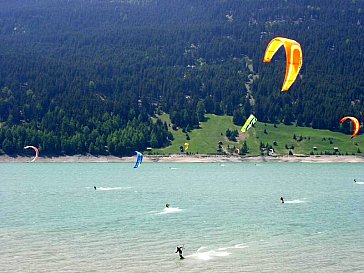 Ferienwohnung in Reschen - Auf dem Reschensee