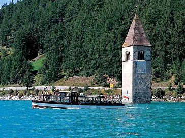 Ferienwohnung in Reschen - Der Turm im Reschensee