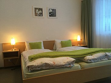 Ferienwohnung in Saas-Almagell - Schlafzimmer