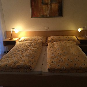 Ferienwohnung in Saas-Almagell - Schlafzimmer