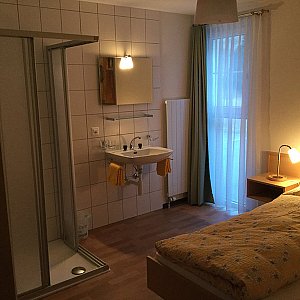 Ferienwohnung in Saas-Almagell - Schlafzimmer