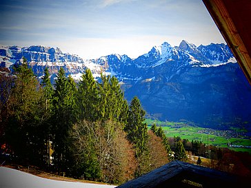 Ferienwohnung in Flumserberg-Tannenheim - Aussicht