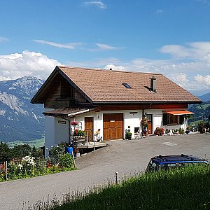 Ferienwohnung in Flumserberg-Tannenheim - Hausansicht