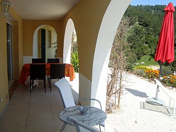 Ferienwohnung in Les Issambres - Terrasse