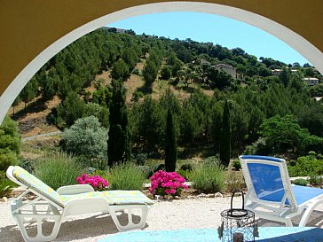 Ferienwohnung in Les Issambres - Terrasse