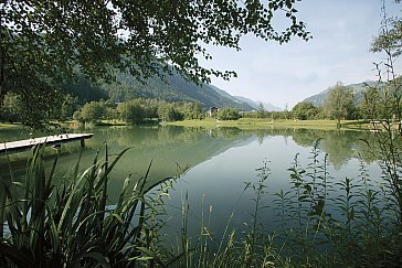 Ferienwohnung in Ried bei Serfaus - Der Badesee Ried - ein Naturerlebnis