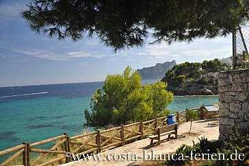 Ferienhaus in Benissa - Blick Penon de Ifach