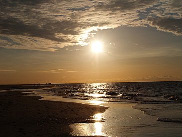 Ferienhaus in Renesse - Sonnenuntergang