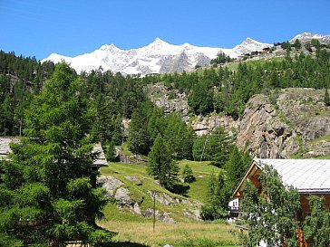 Ferienwohnung in Saas-Grund - Geniessen Sie diese wunderschöne Aussicht