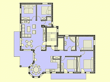 Ferienwohnung Grundrissplan 1