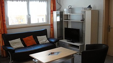 Ferienwohnung in Saas-Grund - Wohnzimmer