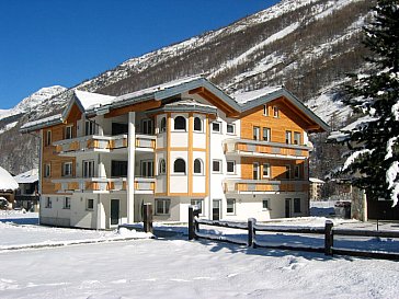 Ferienwohnung in Saas-Grund - Ferienwohnung Haus Alpenstern