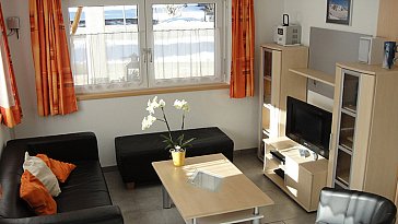 Ferienwohnung in Saas-Grund - Wohnzimmer