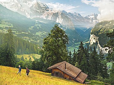 Ferienhaus in Wengen - Mitten im Himmel