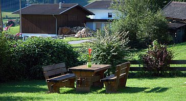 Ferienwohnung in Wenns im Pitztal - Garten