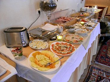 Ferienwohnung in Au-Schoppernau - Reichhaltiges Frühstücksbuffet