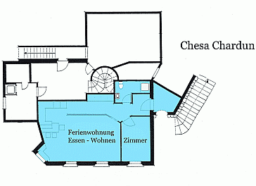 Ferienwohnung Grundrissplan 1