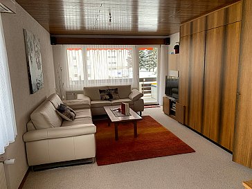 Ferienwohnung in Davos - Wohnzimmer