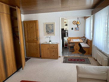 Ferienwohnung in Davos - Wohnzimmer