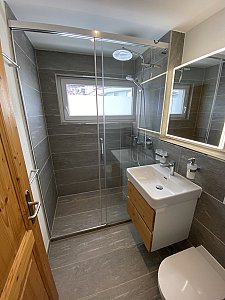 Ferienwohnung in Davos - Bad mit Bodenheizung