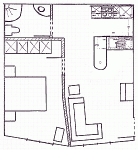 Ferienwohnung Grundrissplan 1