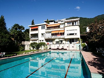 Ferienhaus in Minusio - Villa Primavera mit Schwimmbad