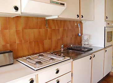 Ferienwohnung in Antibes Juan les Pins - Komplett eingerichtete Küche