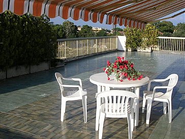 Ferienwohnung in Antibes Juan les Pins - Grosse Terrasse