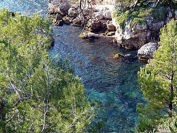 Ferienwohnung in Antibes Juan les Pins - Schwimmen und Tauchen am Cap d'Antibes