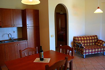 Ferienwohnung in Capo Vaticano - Wohnbereich