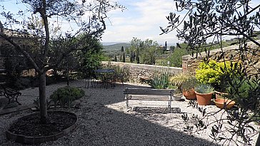 Ferienwohnung in Petroio - Garten von Casa Paulina